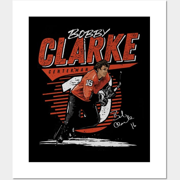 Bobby Clarke Philadelphia Comet Wall Art by lavonneroberson